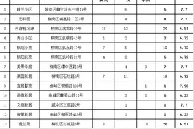 柳州市公租房分配公告：共260套房源，租金6.23元起图片