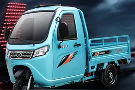 3款新电动三轮车来袭，车厢空间大，载重高，载人拉货都能适用图片