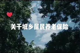 「人社政策小课堂」60岁以后领多少钱？带您了解城乡居民养老保险图片