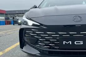 赛道体验名爵MG7，穿西装的雅痞，上跟3系掰手腕，下跟思域拼刺刀图片