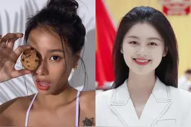 脸大的女生不适合化浓妆，看着不仅显老，还带着乡土感，不太高级图片