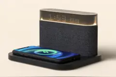 新思力COLSUR推出4合1多功能闹钟：自带蓝牙音响，支持无线充电图片