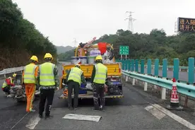 提前规划绕行！汕昆高速公路贵州部分路段封闭施工图片
