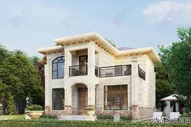 农村100㎡宅基地怎么建房？筑屋匠2层简欧别墅设计分享图片