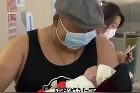 恭喜！31岁百万网红喜获儿子，在医院紧张得直抹泪，一家人齐现身图片