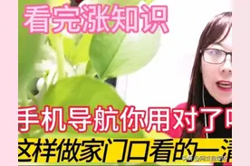手机导航你用对了吗？和我这样做，家门口看的一清二楚图片