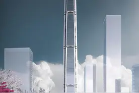 499.8米，102层—中国在建的最高摩天楼，江北国际金融中心出地面图片