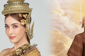 泰国女星Pinky晒宋干女神美照图片