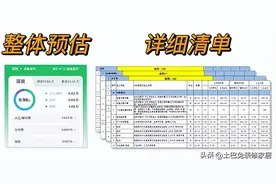 2023装修人工、材料费用清单，值得收藏！图片