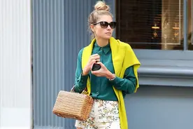 逆天大长腿！不是超模里最红的那个，但绝对是超模里最会穿的那个图片