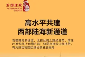 瞭望·治国理政纪事丨高水平共建西部陆海新通道图片