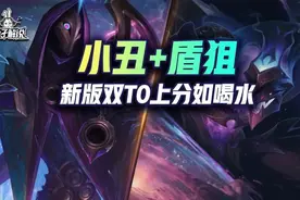 云顶双人小丑+盾狙新版双T0组合，后排杀手上分如喝水图片