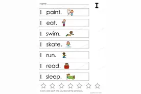 英语启蒙——常用单词（可打印）图片