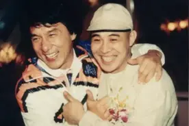 李连杰和成龙，在底层拼命的日子图片
