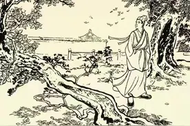 民间传说一个男人救了一只母猴，男人晚上梦见母猴…图片