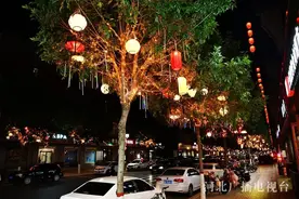 夜色迷人，石家庄市栾城区华兴街等您来“打卡”图片