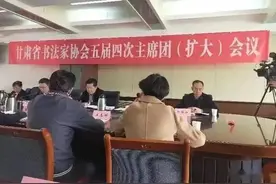 甘肃省书协第五届委员会甘谷籍十七位委员书法家风采图片