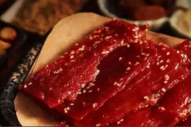 西坡：猪肉脯图片