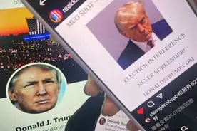 美国或现“总统坐牢”奇观？特朗普入狱22分钟，被拍监狱大头照图片