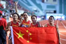 苏州“女飞人”袁琦琦助力中国队夺得田径亚锦赛首金图片