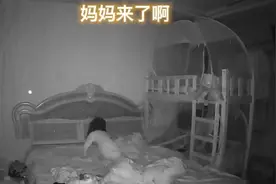 三岁弟弟半夜哭闹找妈妈，7岁姐姐温柔哄睡，网友：我都看哭了图片