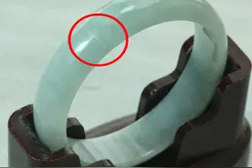 翡翠科普：原来这就是翡翠的裂、纹、棉线、色线图片