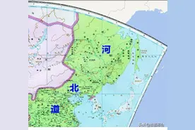 唐代的河北道，辖一府29州，河北省名源于此图片