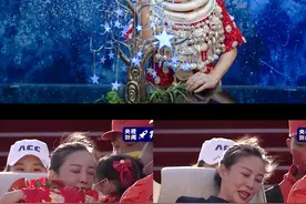 苗银非遗传承人潘雪，替王亚萍帮其女儿飞天摘星星图片