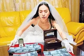 想用40亿包养黎明，有过5任丈夫，富婆“上流美”出家后怎样了？图片