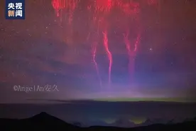 “红色精灵”闪电惊艳全网！它是怎么形成的？图片