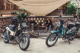 国内首台标配ABS多功能复古弯梁，颢晨机车穿越猫静态解析图片