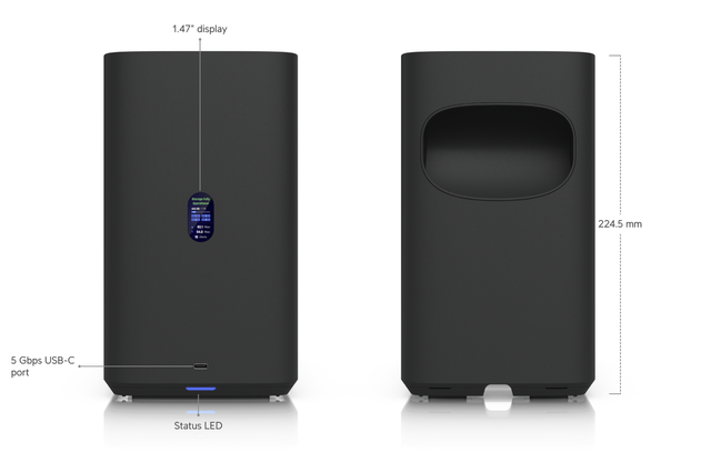 Ubiquiti进入桌面式NAS赛道，推出双盘位 / 四盘位UniFi UNAS