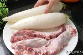 我家萝卜从不炒，加1块隔山肉，这做法我家一周可以吃3次，超过瘾图片
