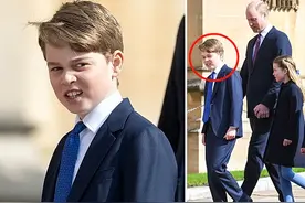 9岁乔治王子显沉稳！个头猛长，贝克汉姆梦中女婿，小七快抓住图片