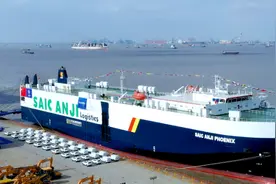 市场井喷，下线就上船！上汽海外出口再添新航线图片