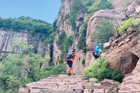 盘点南太行十大绝壁“天梯”，上去吓到腿发软，走过一个就算你牛图片