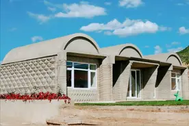 清华教授为村民3D打印住宅，用160小时，只花20多万，成全国第一图片