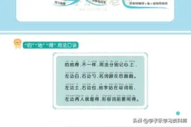 小学1-6年级上下册“的地得”短语汇总大全，多阅读，多积累图片