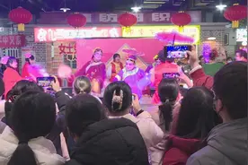 冬季游河北 福地过大年｜石家庄正太里文旅休闲街区：秧歌舞起来 幸福迎元宵图片