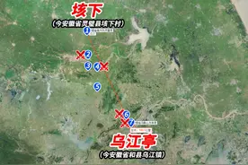 项羽乌江自刎全过程，乌江在现在什么地方？距离垓下有多远？图片