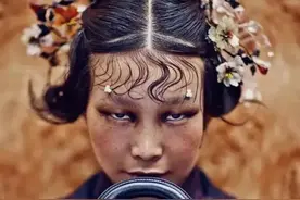 超模吕燕：从农村土妞到顶流模特，嫁法国贵族，混血儿子颜值超高图片