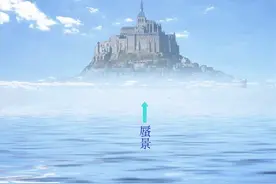 海南天空出现海市蜃楼，宛如仙境天宫！为什么蜃景多为古建筑？图片