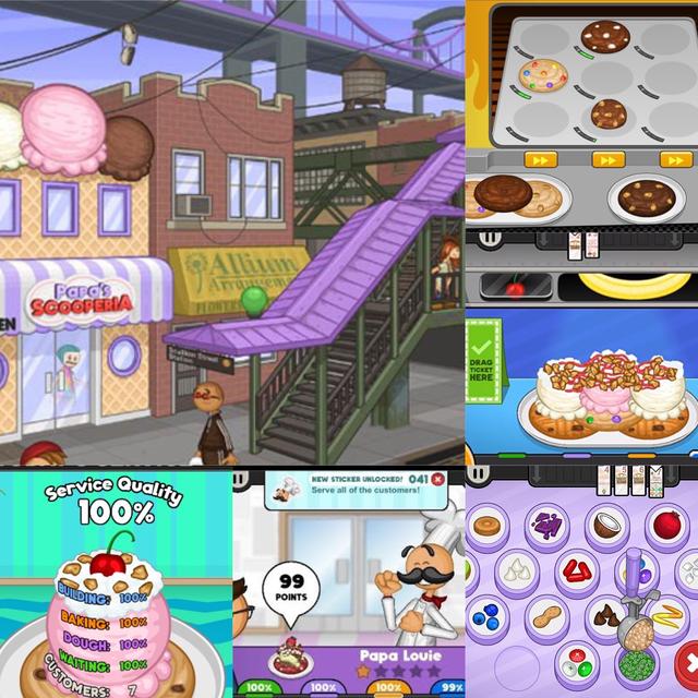 全16款｜老爹系列美食店模拟经营游戏合集