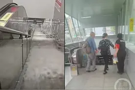 贵阳暴雨雨水倒灌地铁站点已恢复出入，黄果树瀑布观景台被淹部分景点关闭图片