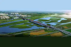 西安新建四座特大桥，跨河发展，一路向北图片