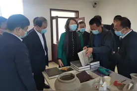 周婷 蔡华刚专题调研文物保护工作图片