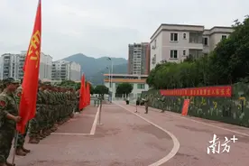 点验聚士气，誓言显担当｜连山点验基干民兵图片