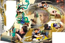 走向海外的桂林面塑图片