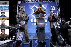 首次参赛即夺冠 王梓阳获得世界冬季极限运动会金牌图片