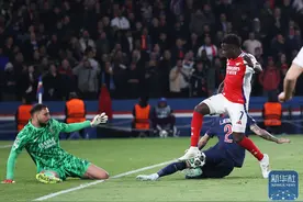 足球丨欧冠：巴黎圣日耳曼淘汰阿森纳晋级决赛图片